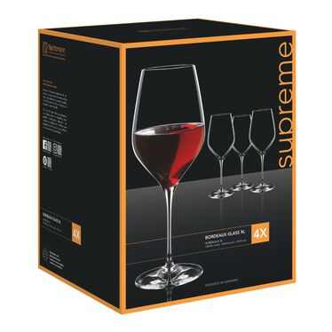 Supreme Bordeaux XL Set of 4 Supreme Bordeaux XL Set of 4
